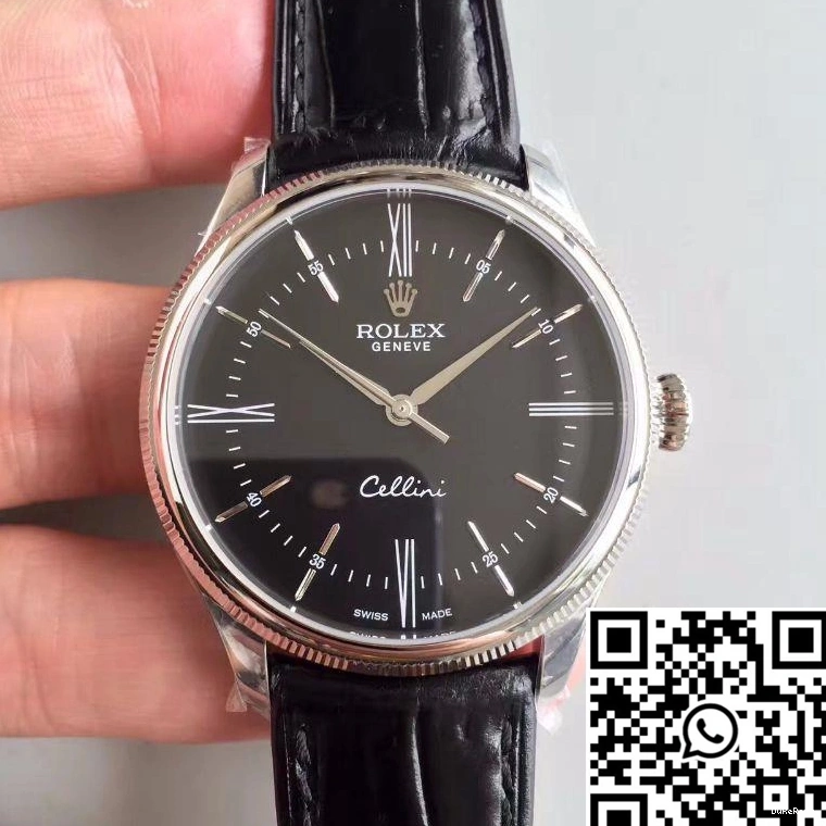 Factory 50509 Rolex Black V4 MKS Cellini Dial 0125